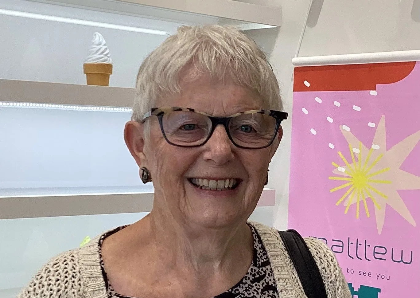 Happy Eyewise patient wearing glasses, photo 41
