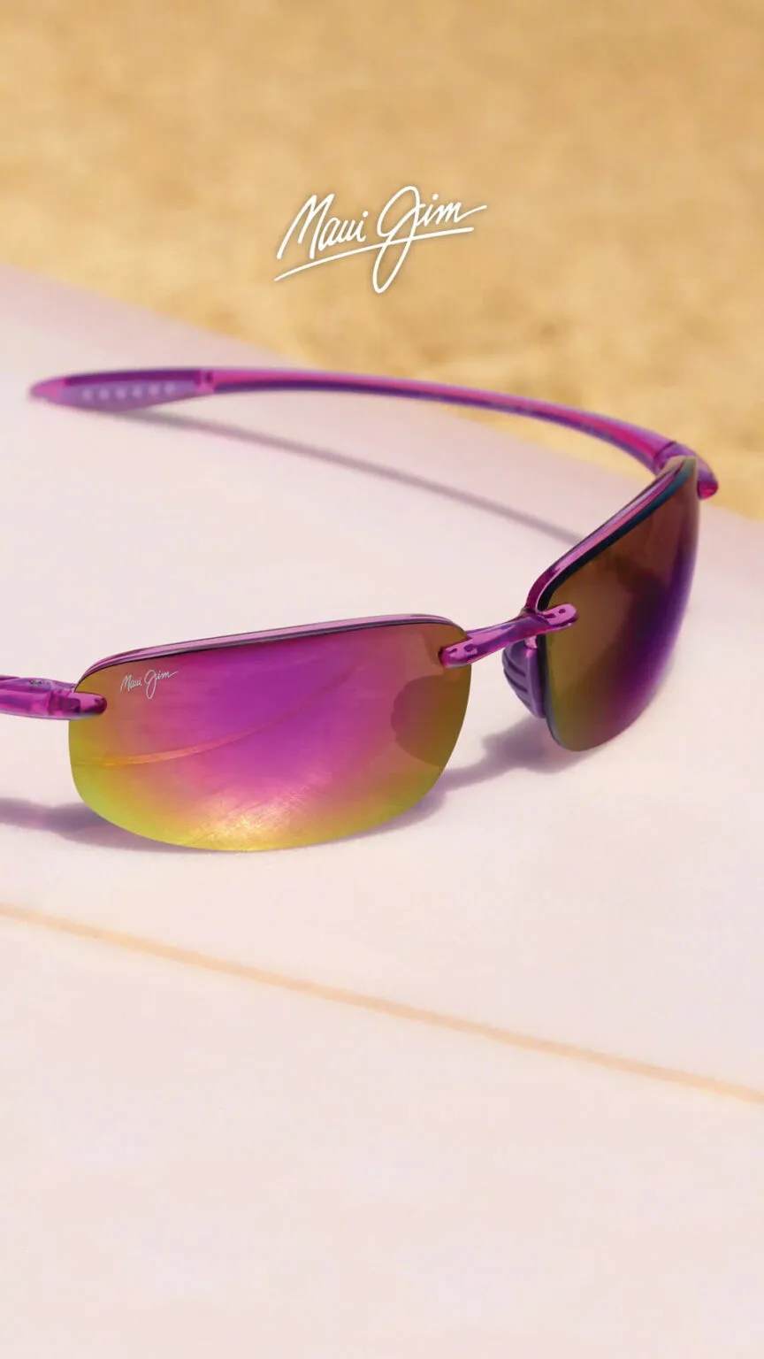 Maui Jim polarised sunglasses displayed at Eyewise